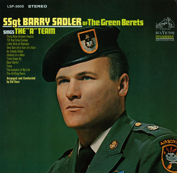 SSgt Barry Sadler Of The Green Berets Sings The 