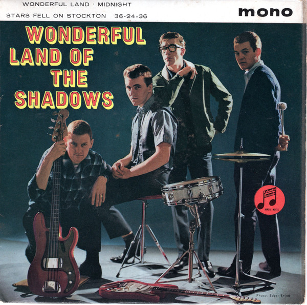Shadows - Wonderful Land Of - Used Vinyl Record 7" image 1