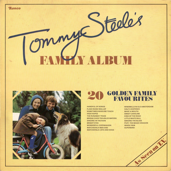 Tommy Steele - 's Family Album - Used Vinyl Record image 1