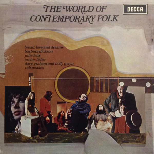 Various - World Of Contemporary Folk - Used Vinyl Record image 1