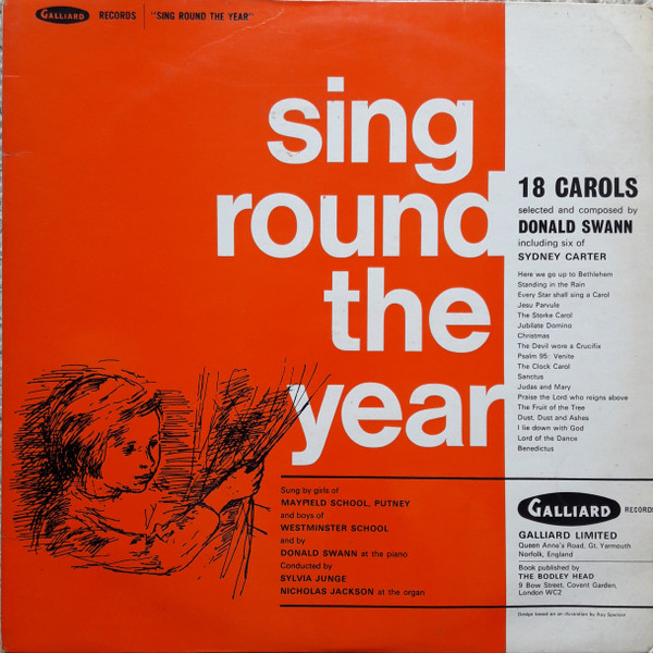 Donald Swann - Sing Round The Year - Used Vinyl Record image 1