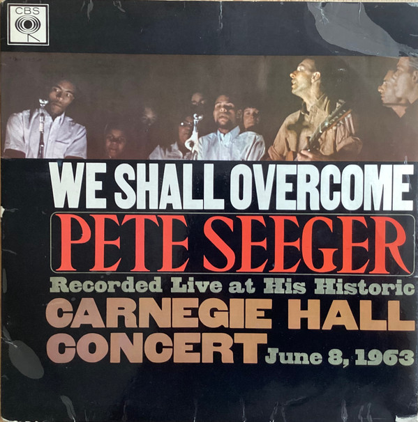 Pete Seeger - We Shall Overcome - Used Vinyl Record image 1