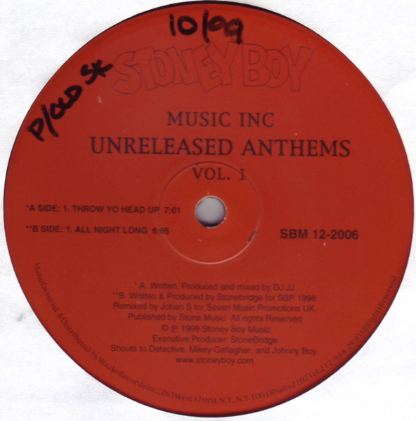 Unreleased Anthems Vol. 1