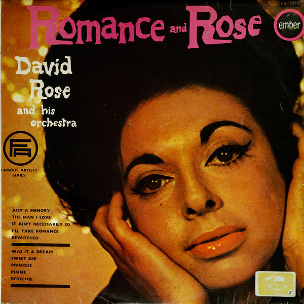 David Rose & His Orc - Romance And Rose - Used Vinyl Record image 1