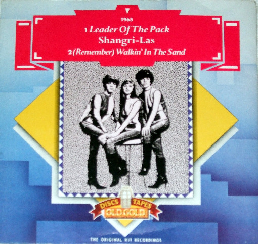 Shangri-Las - Leader Of The Pack - Used Vinyl Record 7" image 1