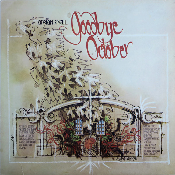 Adrian Snell - Goodbye October - Used Vinyl Record image 1