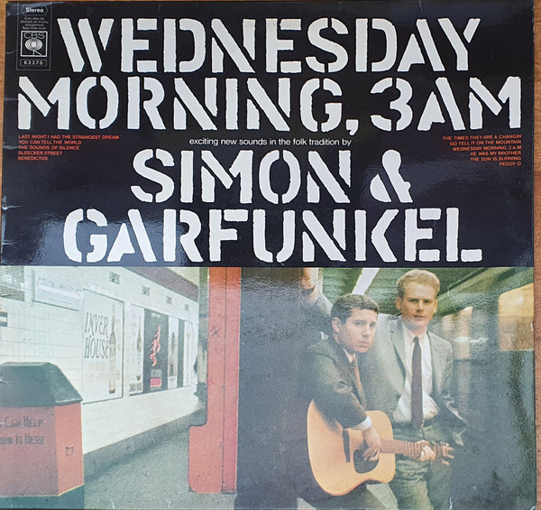 Simon & Garfunkel - Wednesday Morning, 3 A.M. - Used Vinyl Record image 1