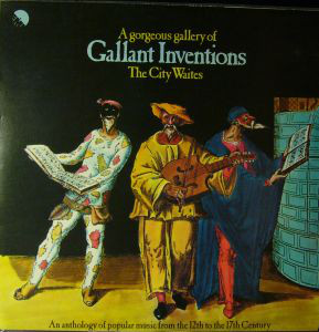 City Waites - A Gorgeous Gallery Of Gallant Inventions - Used Vinyl Rec image 1