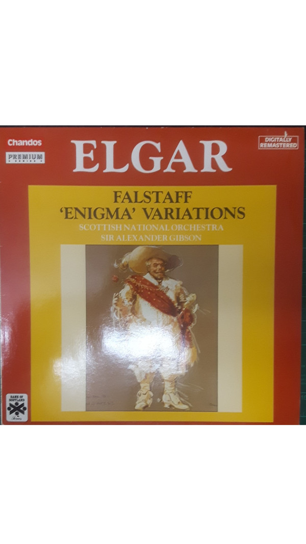 Sir Edward Elgar - Falstaff / Enigma Variations - Used Vinyl image 1