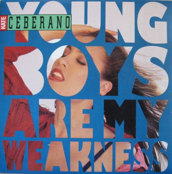 Kate Ceberano - Young Boys Are My Weakness - Used Vinyl Record 7" image 1