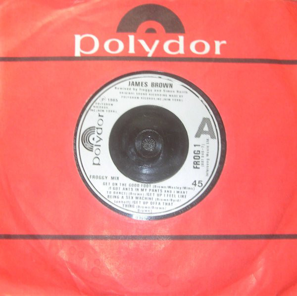 James Brown - Froggy Mix - Used Vinyl Record 7" image 1