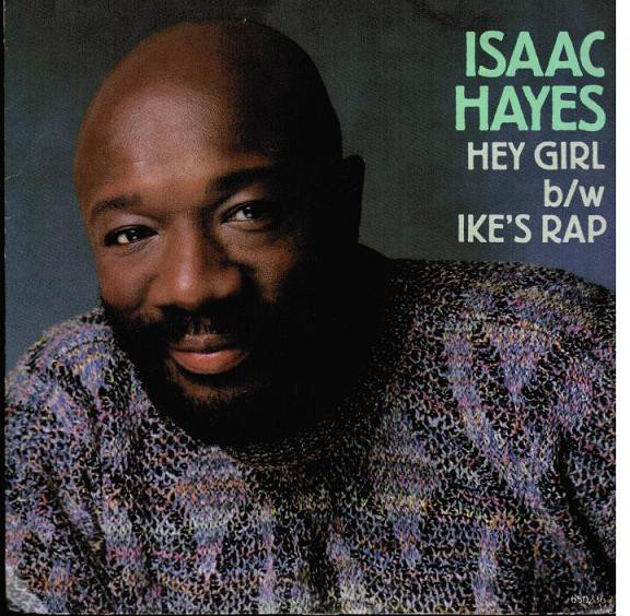 Isaac Hayes - Hey Girl - Used Vinyl Record 7" image 1