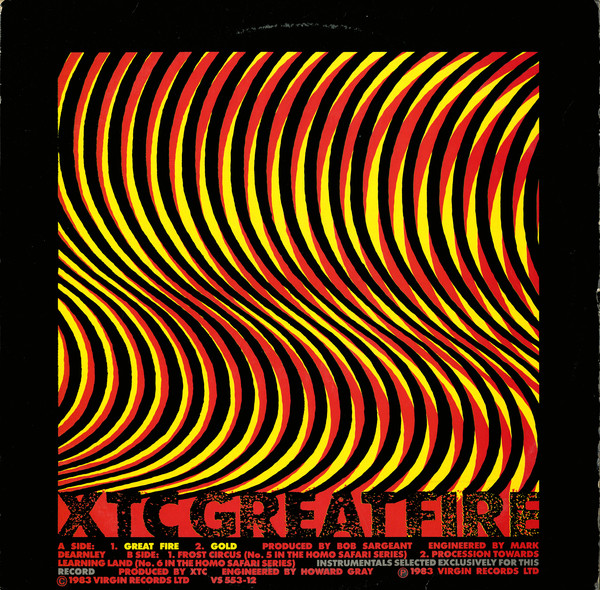 XTC - Great Fire - Used Vinyl Record 12" image 1
