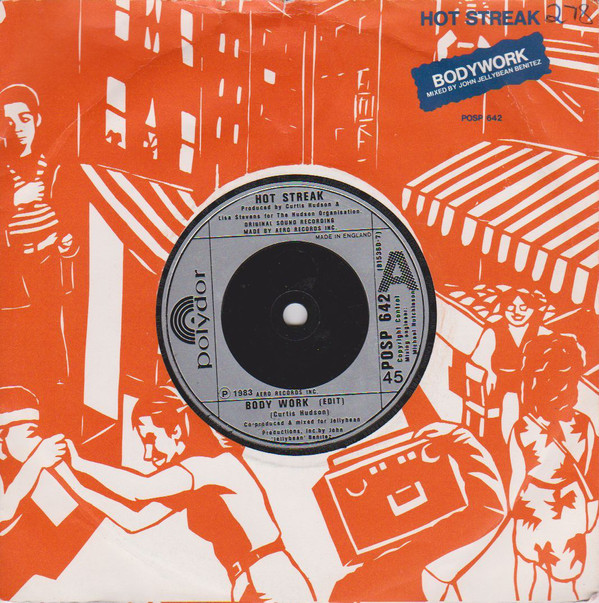 Hot Streak - Body Work (Edit) - Used Vinyl Record 7" image 1