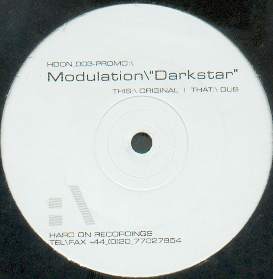 Modulation - Darkstar - Used Vinyl Record 12" image 1