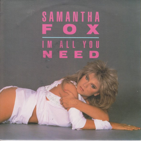 Samantha Fox - I'm All You Need - Used Vinyl Record 7" image 1