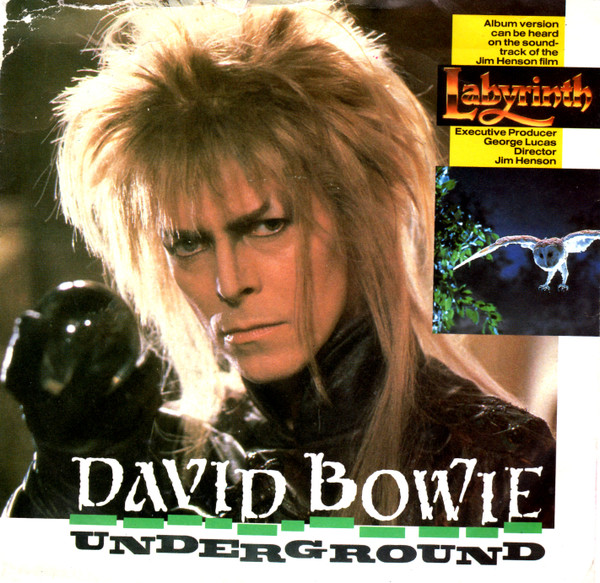 David Bowie - Underground - Used Vinyl Record 7" image 1