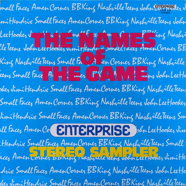 Various - Names Of The Game - Stereo Sampler - Used Vinyl Record image 1