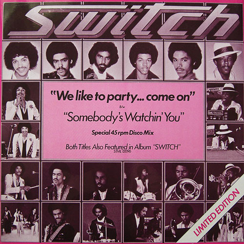 Switch - We Like To Party... Come On - Used Vinyl Record 12" image 1