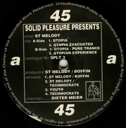St. Melody - Qtopia² - Used Vinyl Record 12" image 1
