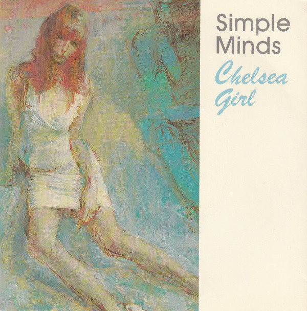 Simple Minds - Chelsea Girl - Used Vinyl Record 7" image 1