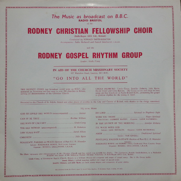 A Programme Of Christian Music