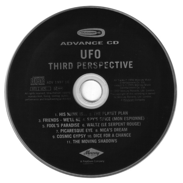 United Future Organi - Third Perspective - Used CD image 1