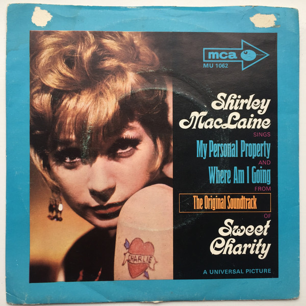 Shirley MacLaine - My Personal Property - Used Vinyl Record 7" image 1