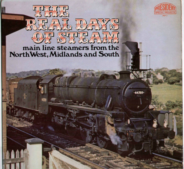 No Artist - Real Days Of Steam - Used Vinyl Record image 1