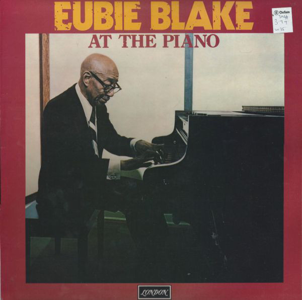 Eubie Blake - At The Piano - Used Vinyl Record image 1