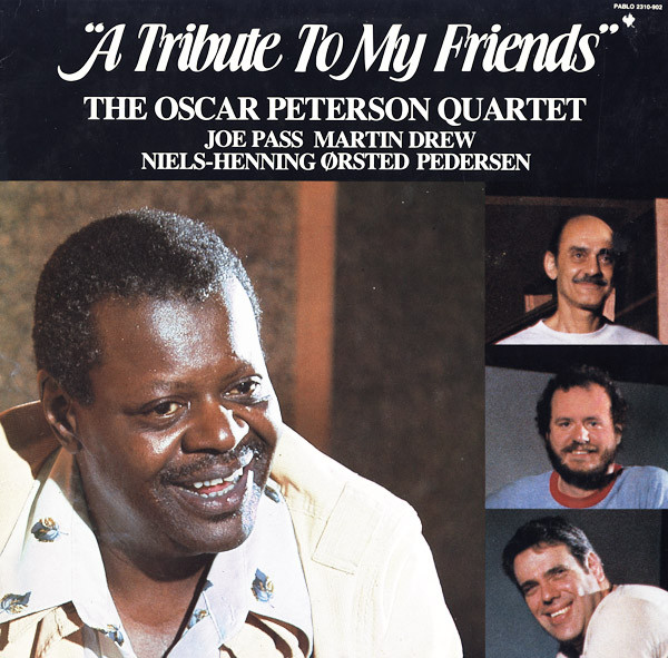 Oscar Peterson Quart - A Tribute To My Friends - Used Vinyl Record image 1