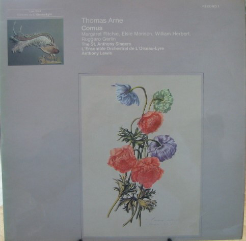 Thomas Arne - Comus  - Record 1