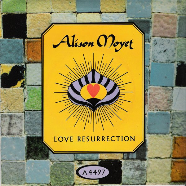 Alison Moyet - Love Resurrection - Used Vinyl Record 7" image 1