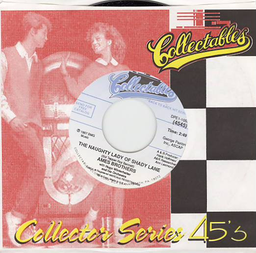 Ames Brothers - Naughty Lady Of Shady Lane / You, You, You - Used Vin