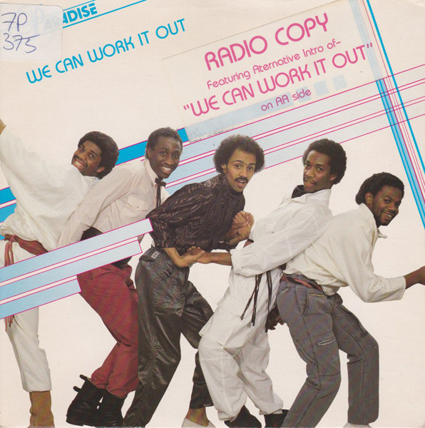 Paradise - We Can Work It Out - Used Vinyl Record 7" image 1