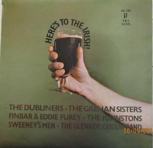 Various - Here's To The Irish - Used Vinyl Record image 1