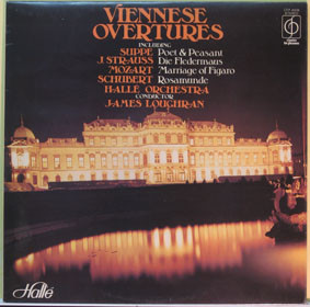 Halle Orchestra - Viennese Overtures - Used Vinyl Record image 1