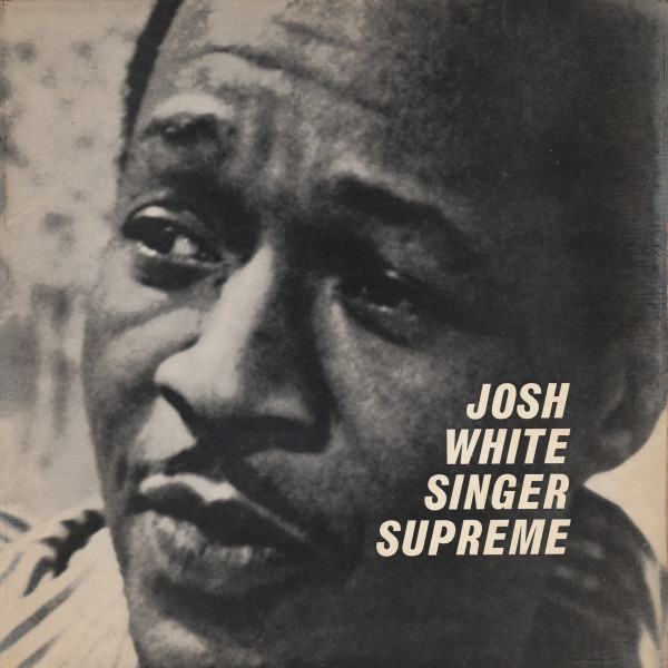 Josh White - Singer Supreme - Used Vinyl Record image 1