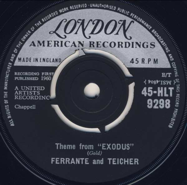 Ferrante & Teicher - me From "Exodus" / Twilight - Used Vinyl Record image 1