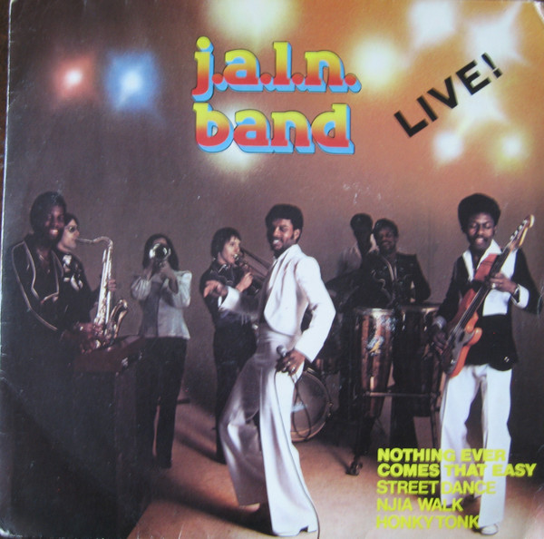 J.A.L.N. Band - Live! - Used Vinyl Record 7" image 1