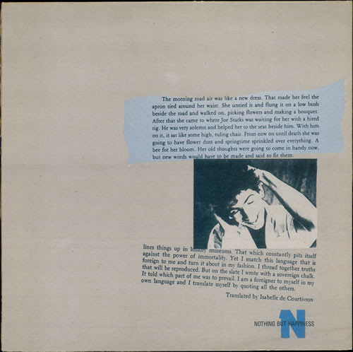 Nothing But Happines - Narcotics Day - Used Vinyl Record 12" image 1