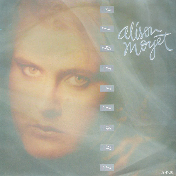Alison Moyet - Invisible - Used Vinyl Record 7" image 1