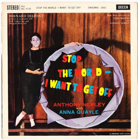 Anthony Newley - Stop The World - I Want To Get Off - Used Vinyl Record image 1