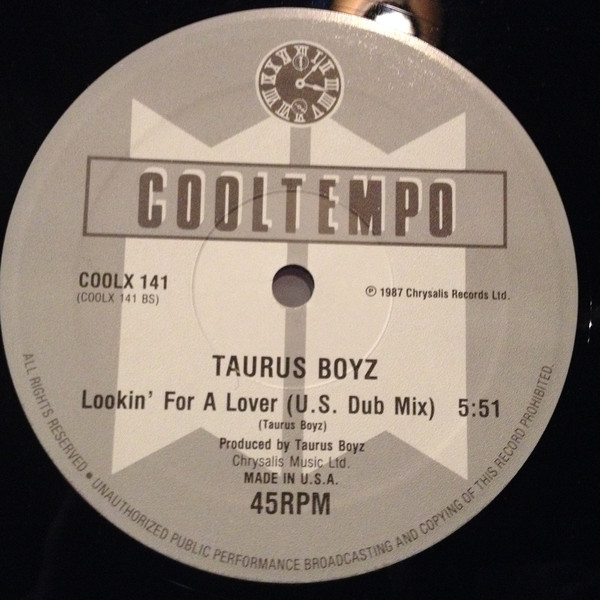 Taurus Boyz - Lookin' For A Lover (U.S. Club Mix) - Used Vinyl Record 1 image 1