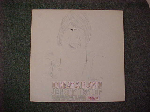 Jeremy Taylor - Done At A Flash - Used Vinyl Record image 1