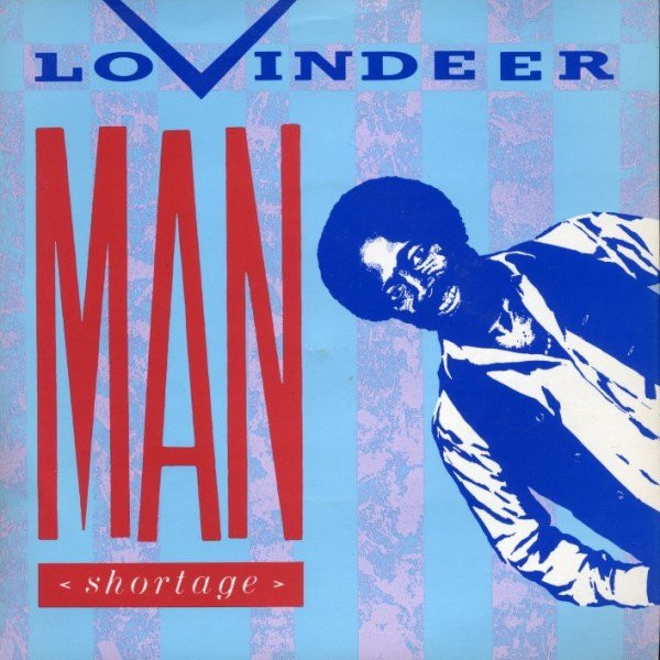 Lloyd Lovindeer - Man Shortage - Used Vinyl Record 7" image 1