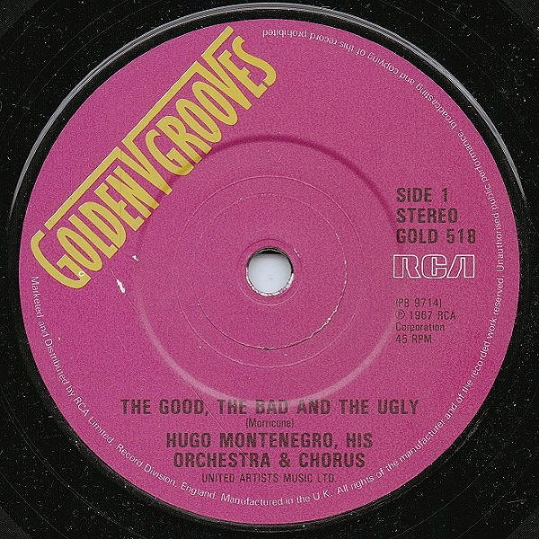 Hugo Montenegro - Good, The Bad And The Ugly / For A Few Dollars More image 1