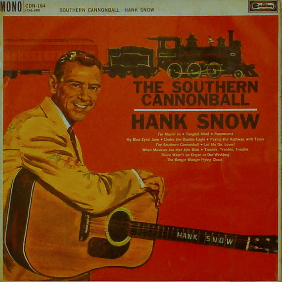 Hank Snow - Southern Cannonball - Used Vinyl Record image 1