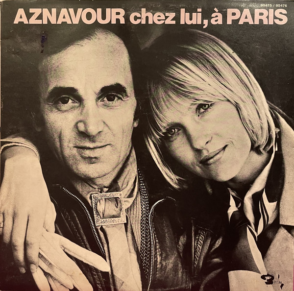 Charles Aznavour - Aznavour Chez Lui, A Paris - Used Vinyl Record image 1