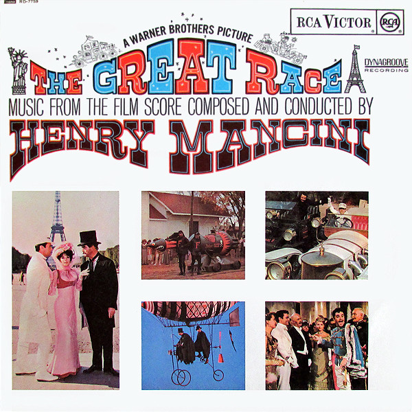 Henry Mancini - Great Race - Music From The Film Score - Used Vinyl Rec image 1